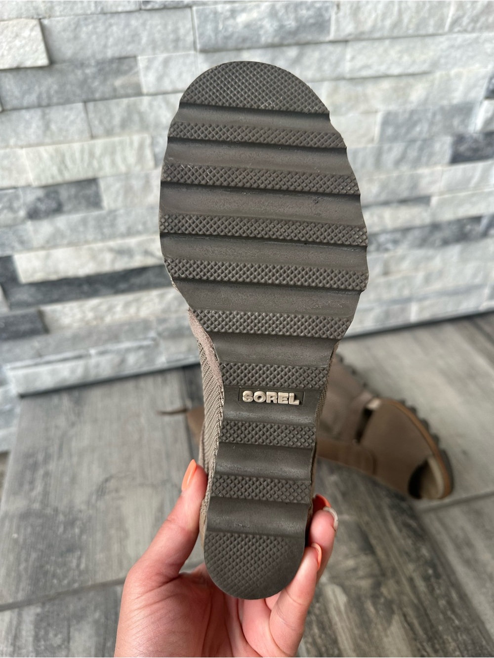 SOREL Joanie Gladiator Wedge Sandals Size Us 10 - Picture 10 of 14